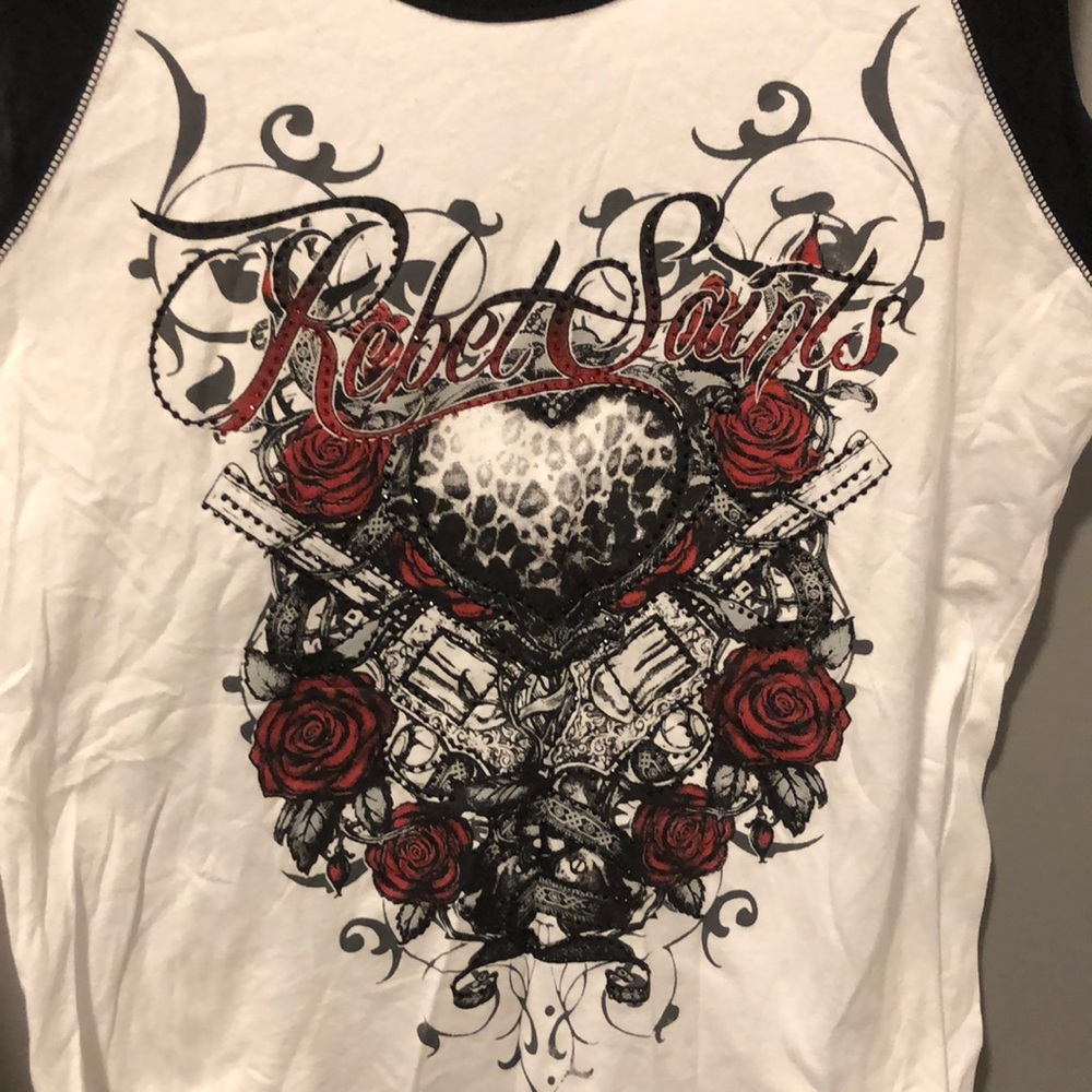 Rebel saints size large tank top